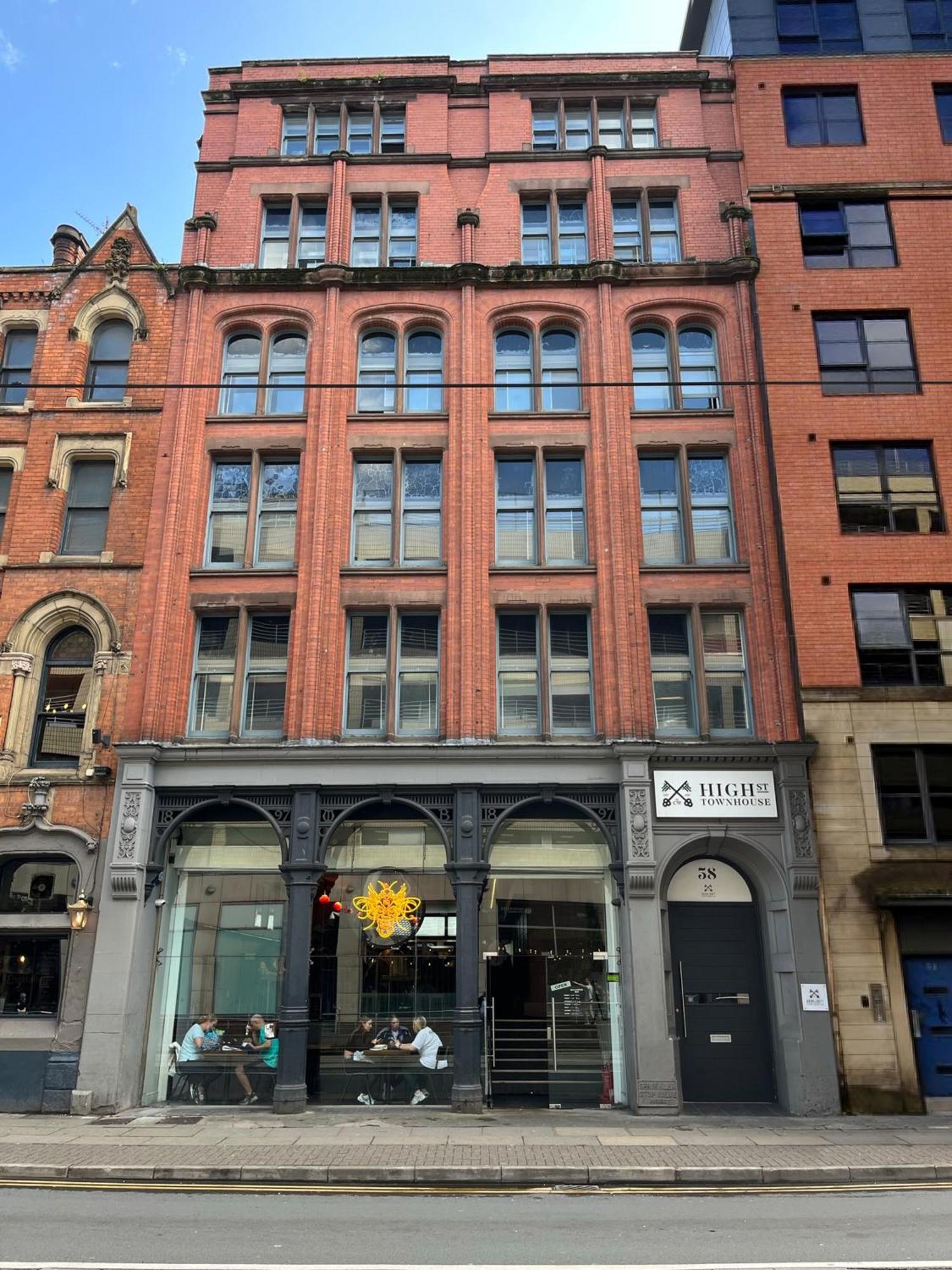 High Street Town House Aparthotel Manchester Exterior foto